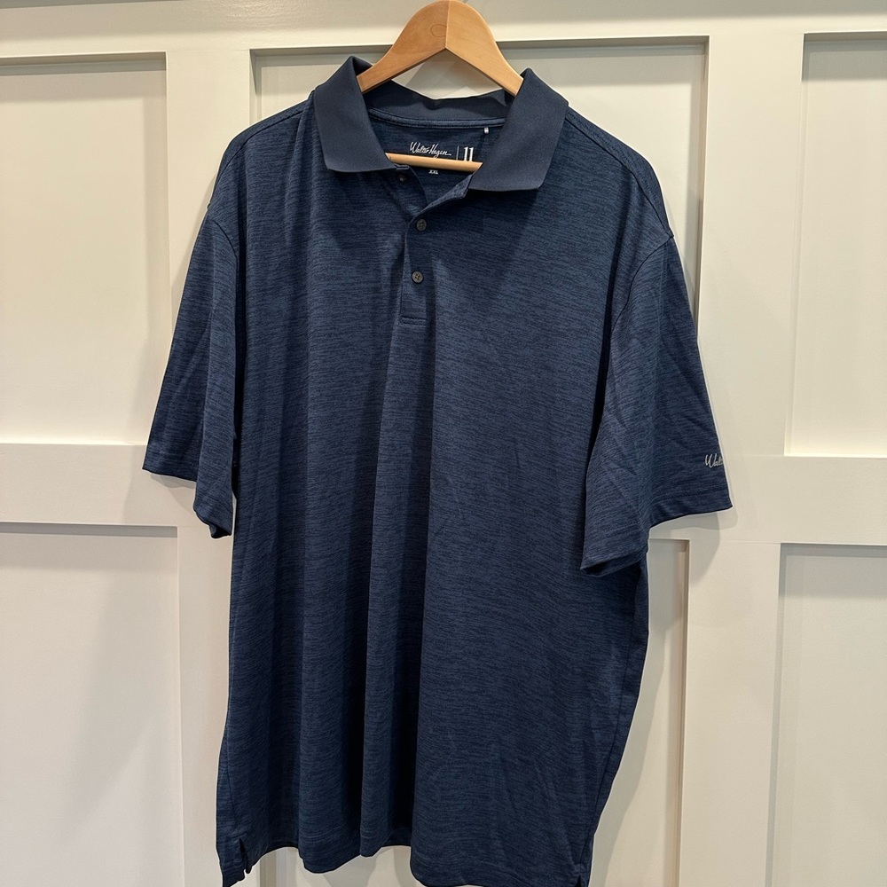 Walter Hagen Blue Polo Shirt Classic Design